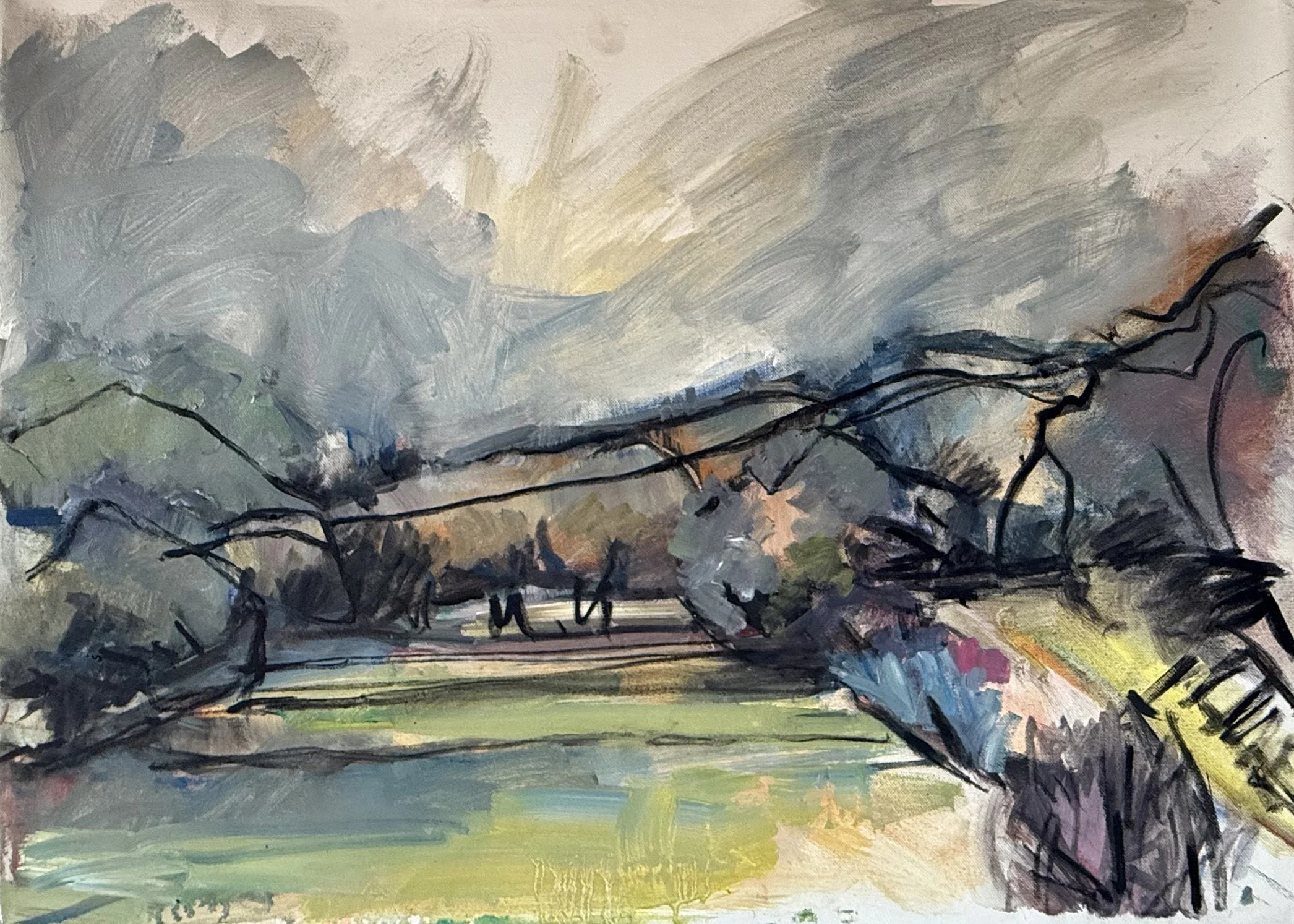 Behind the Villa - Mid Day