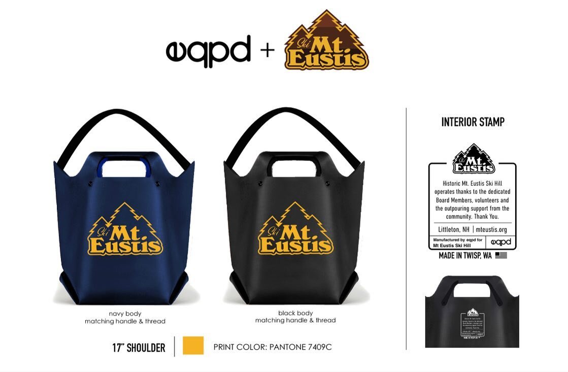 Taking a poll. How many of you would be interested in a Mt Eustis logo&rsquo;d @eqpdgear bag? 

Comment below with a thumbs up! 👍🏻
