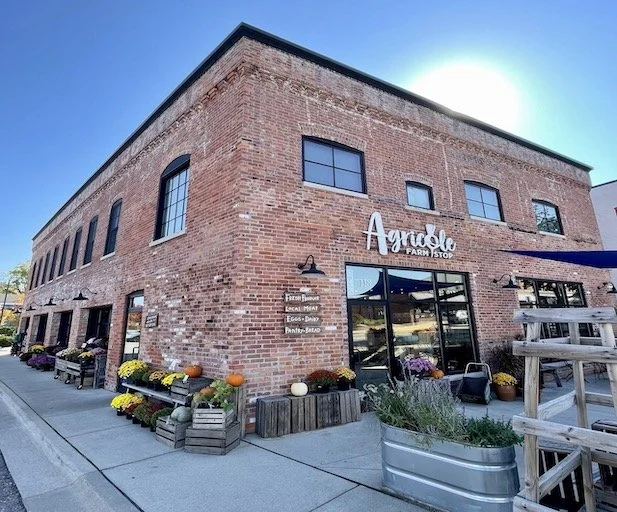 Agricole storefront present day
