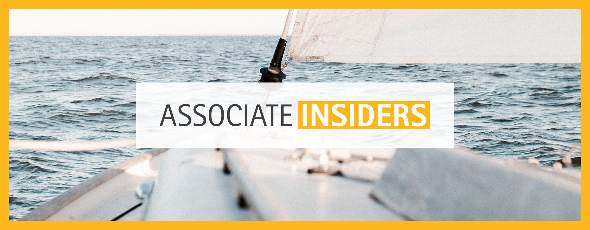 Associate Insiders: Chart Your Course
