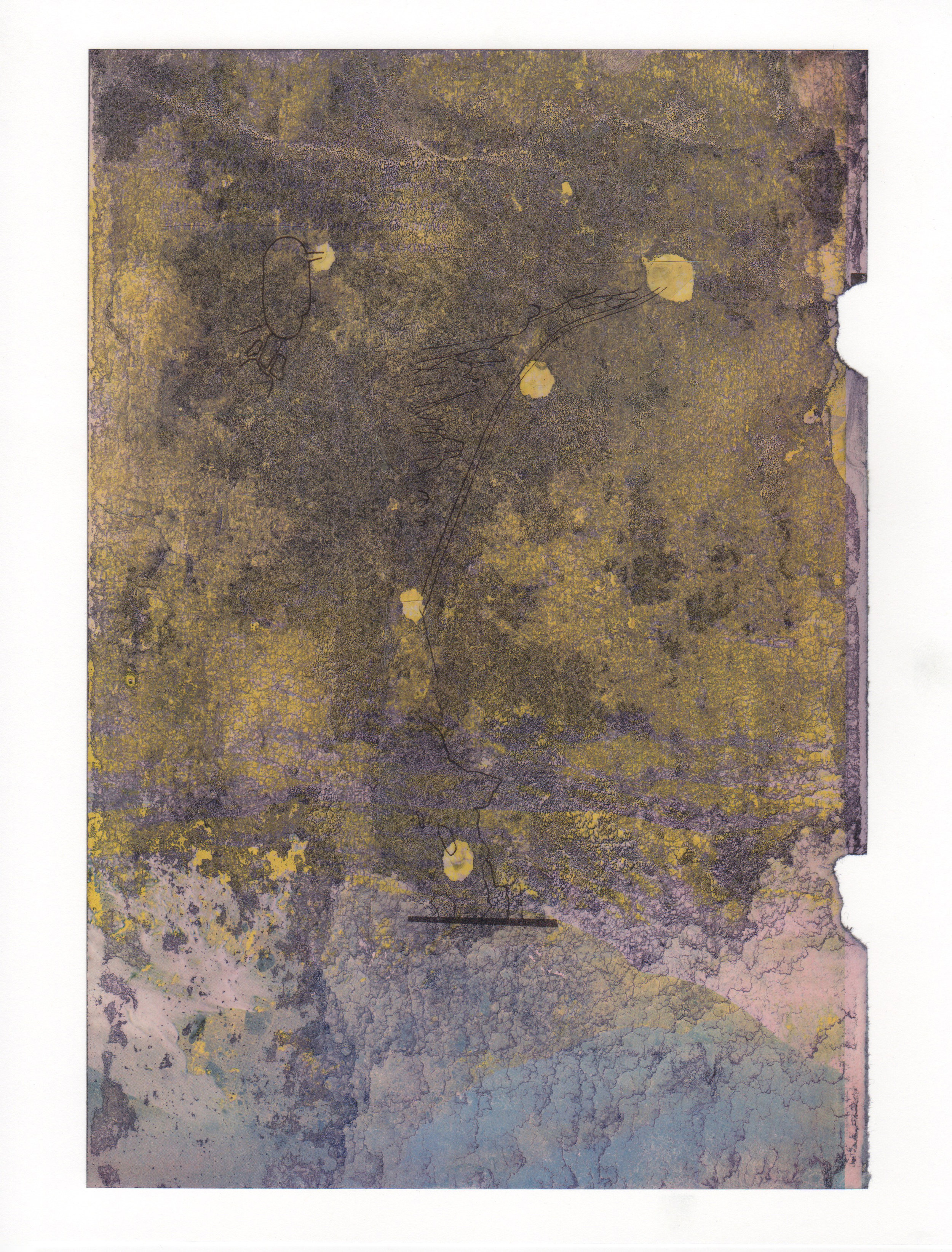 Liquid Overhead 2015 acrylic mylar archival ink and paper 8 5 x 11