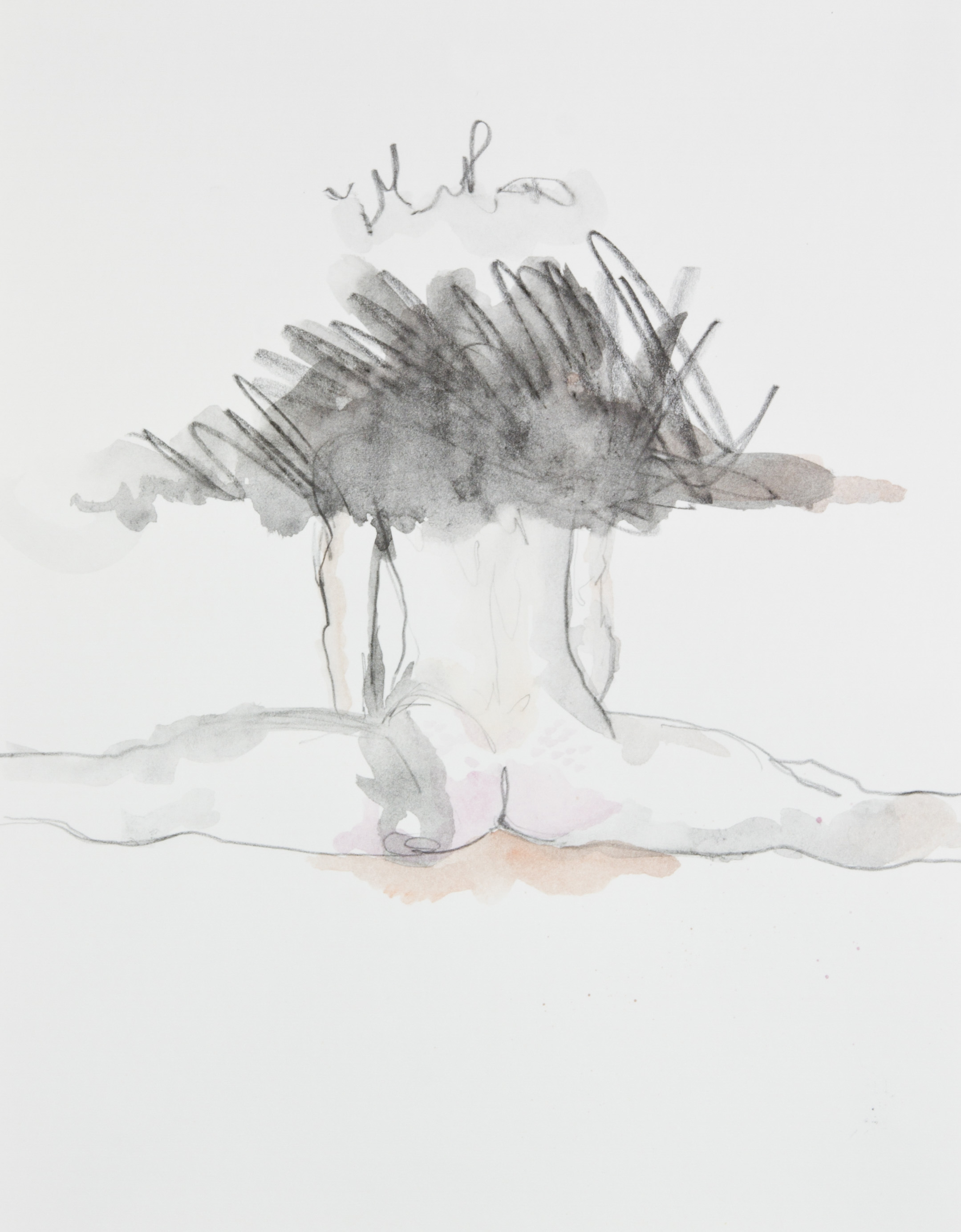 As Above So Below 2013, graphite and watercolor pencil on paper, 11x14 inches