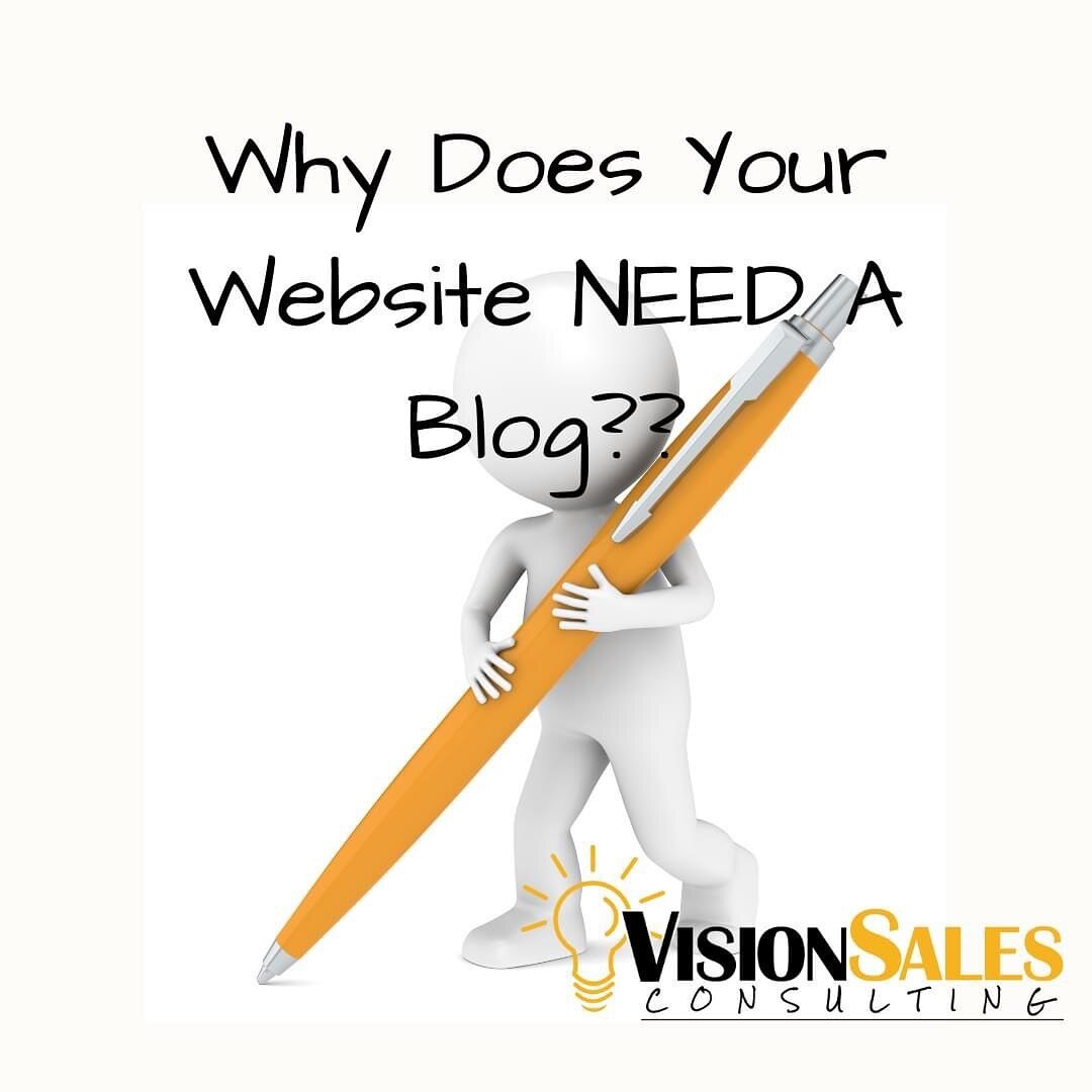 Why Does Your Website NEED a Blog&hellip;. Why all the fuss about Blogs?

Are you ready for some steady growth of your business or organization by adding to your repertoire of marketing tools? 

✏️ Enter the blog. Unassuming in its presence, impactfu