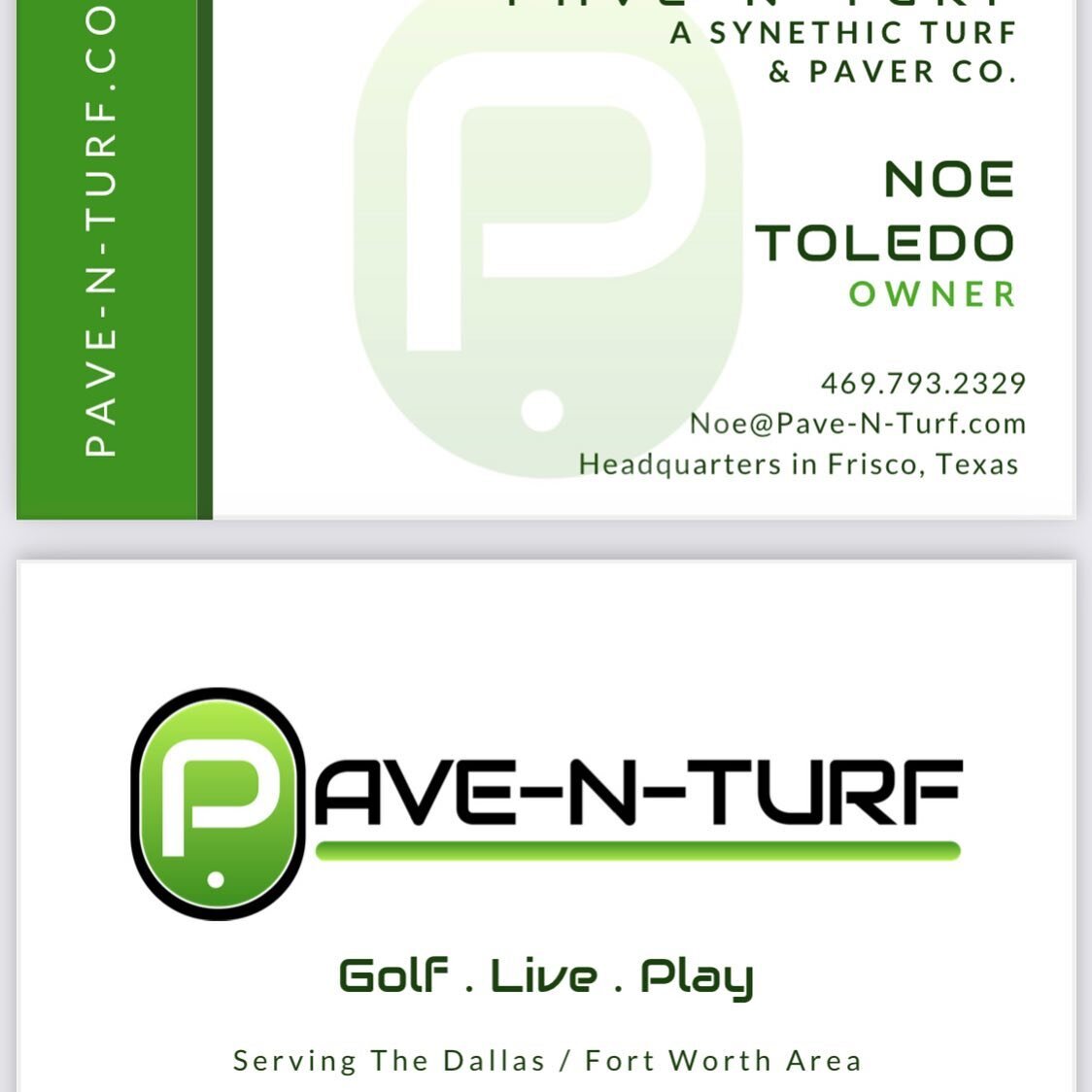 BUSINESS CARDS.....

These are still a relevant and important piece of your marketing collateral. 

Pave-N-Turf is ready to make that first great impression with potential clients with their new cards. 

👉 We handle all your design and print needs. 