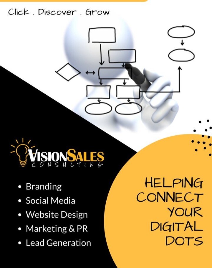 💡VisionSales Consulting is full service B2B Marketing Firm, working closely with small businesses to focus on the big picture, which ensures that all of your sales and promotional efforts are closely integrated.

Call now or click the link in our bi