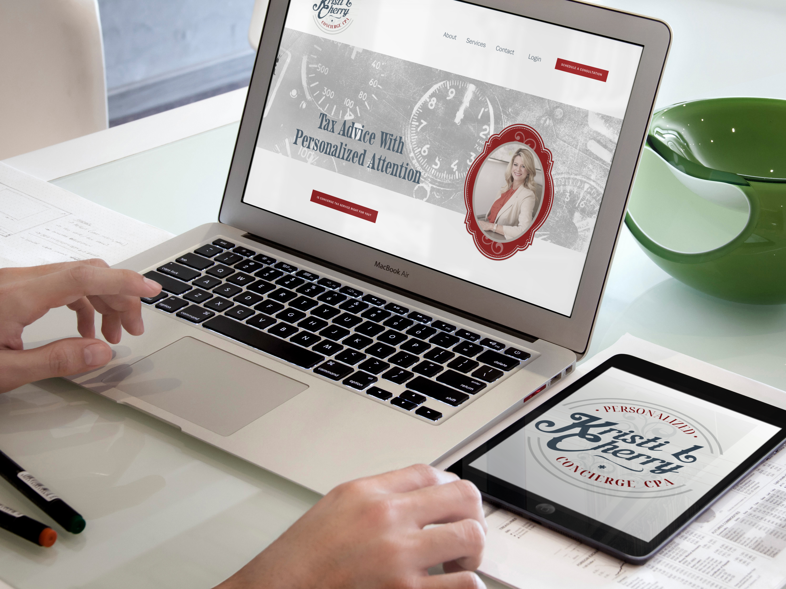 VisionSales Consulting - Kristi Cherry CPA Website