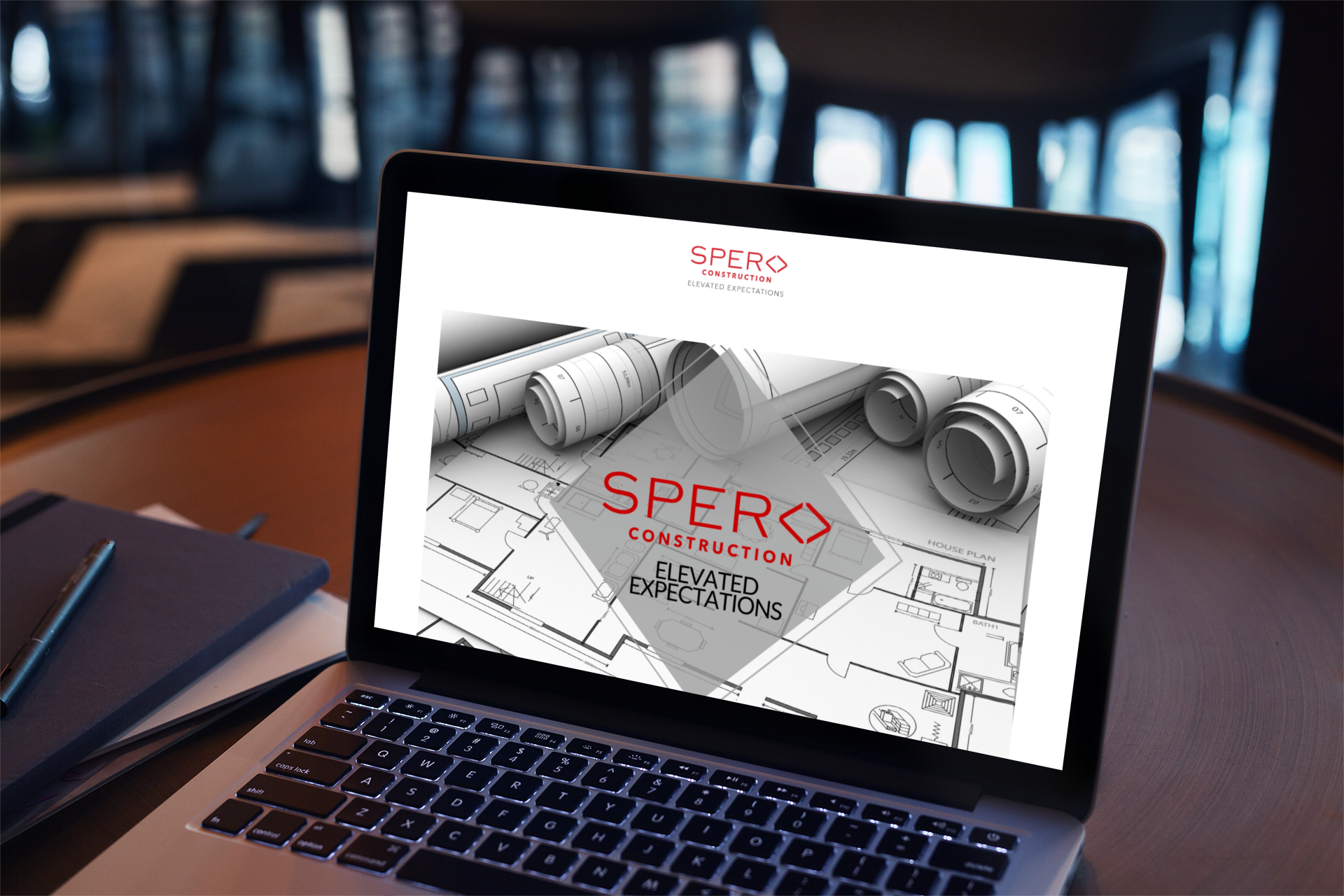 VisionSales Consulting - Spero Construction Website