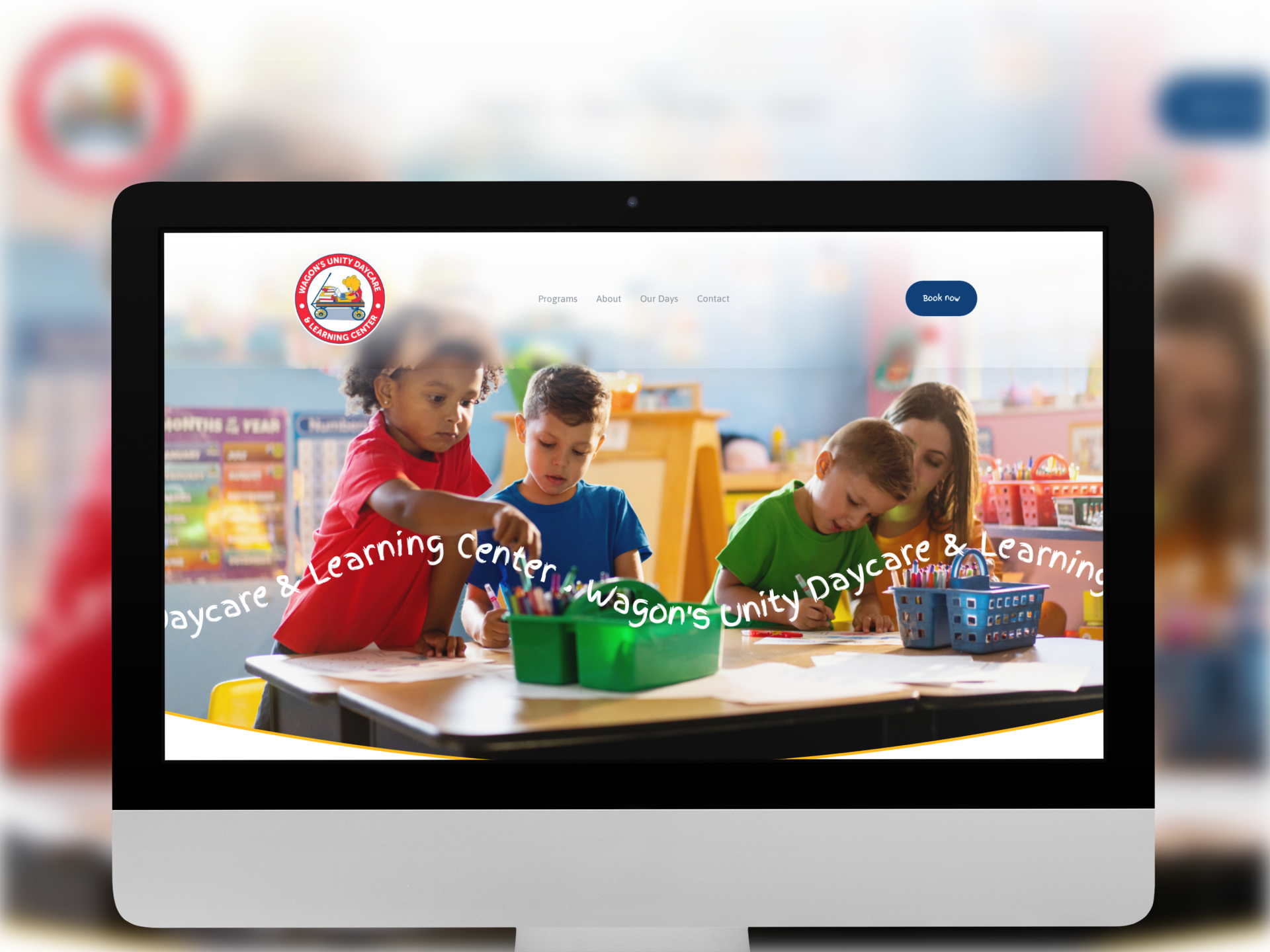 VisionSales Consulting - Wagon's Unity Daycare Website