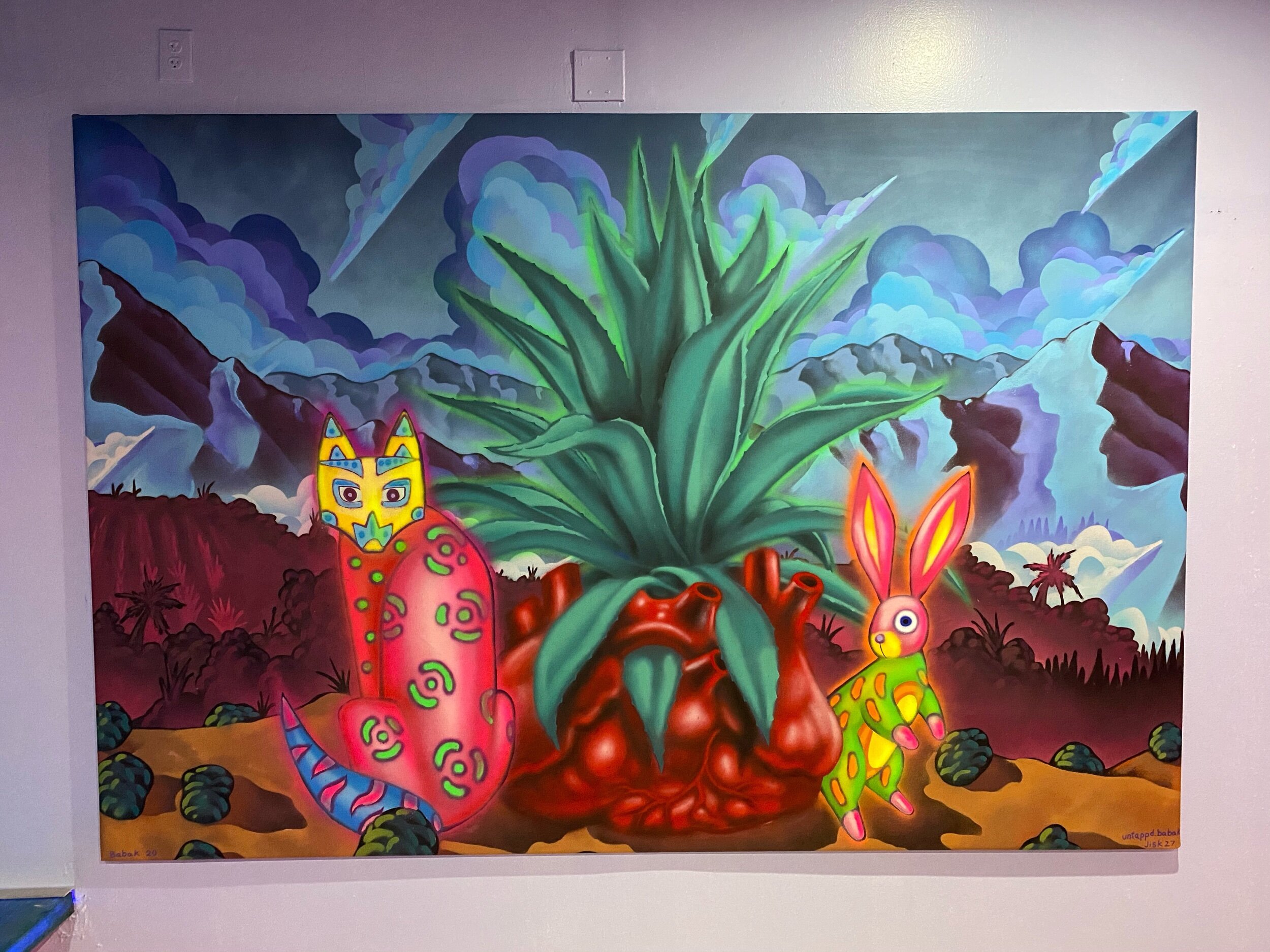 Mano Santo Cantina, EP, TX collab with @untappd.babak