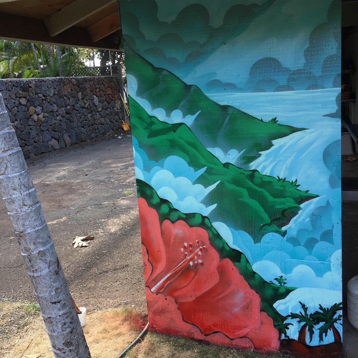 Kihei, Maui, HI 2020 private mural 