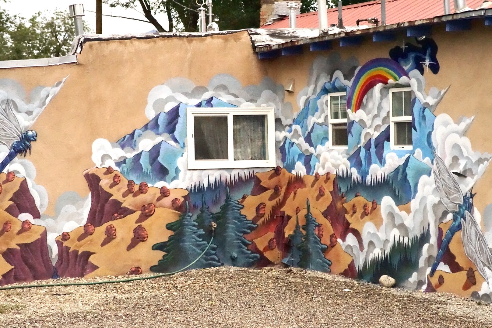 Mural done for a Daycare in El Prado, NM