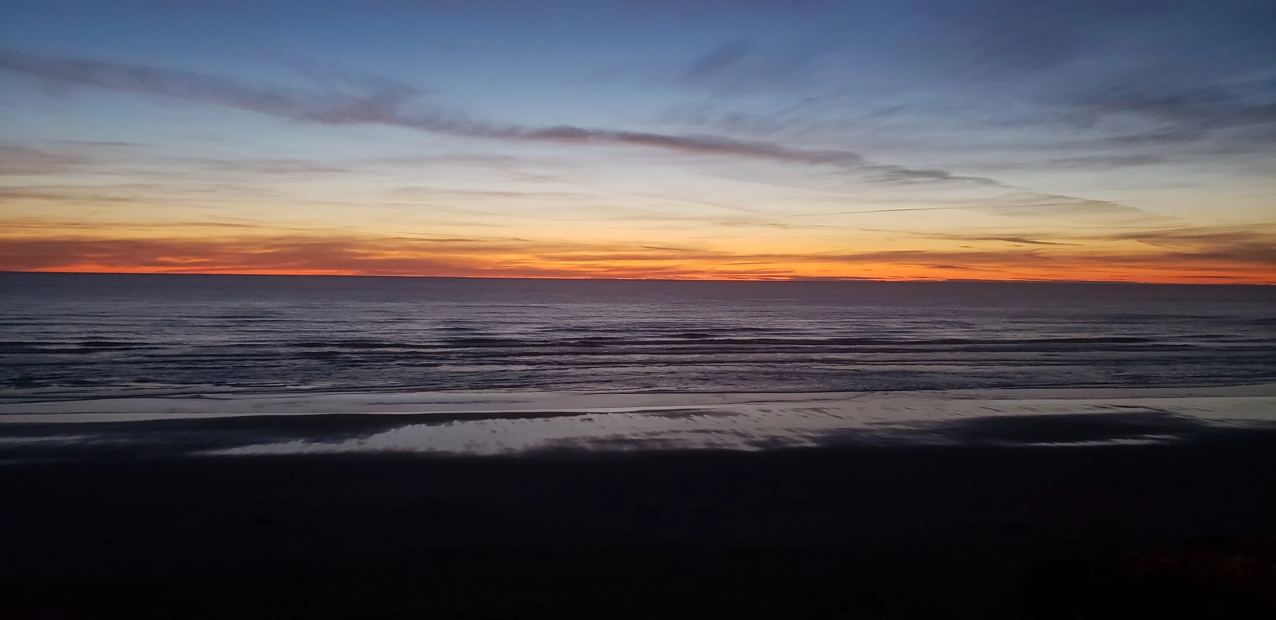 Twilight at Nye Beach