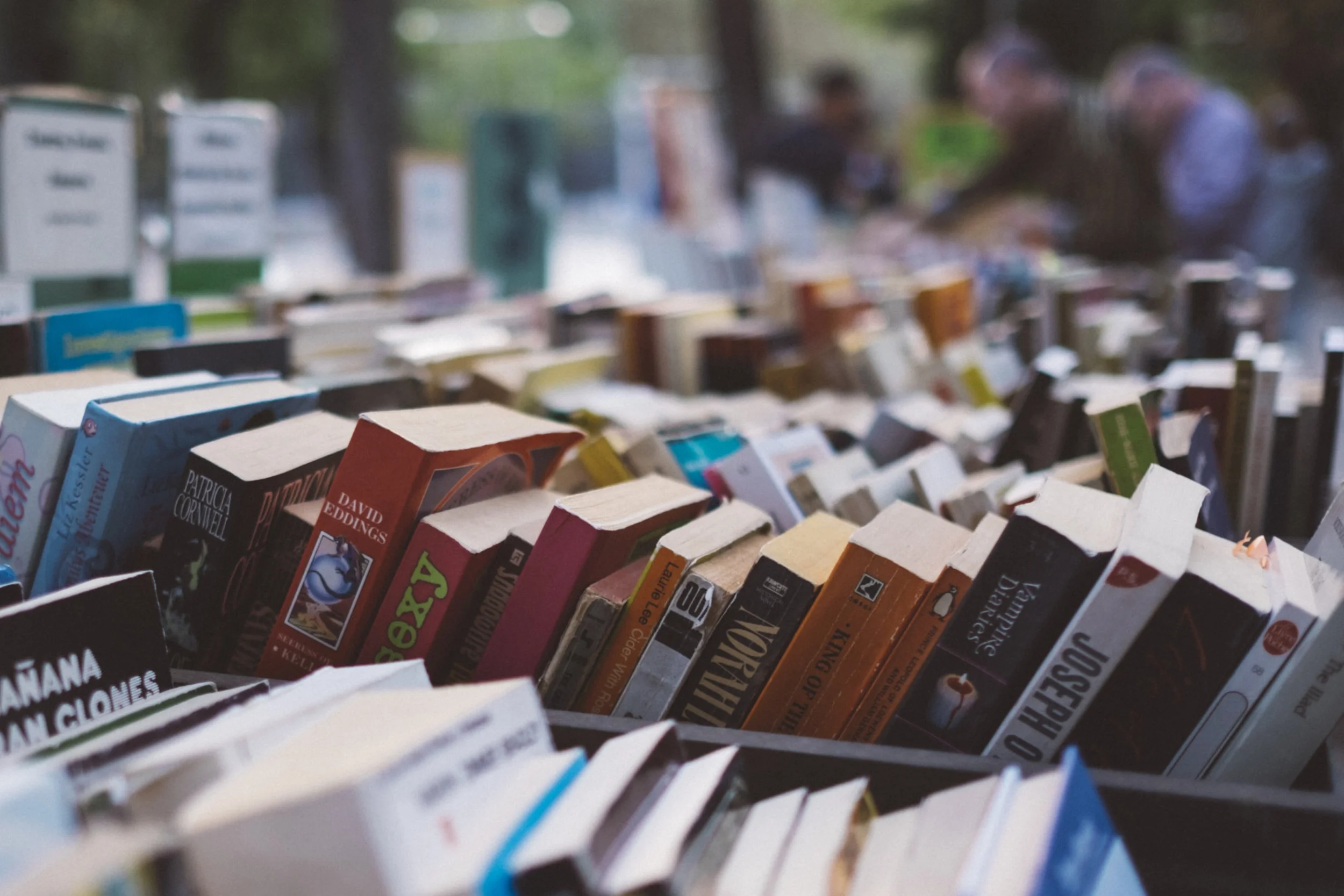 “Second-hand books are wild books, homeless books; they have come together in vast flocks of variegated feather, and have a charm which the domesticated volumes of the library lack.” – Virginia Woolf