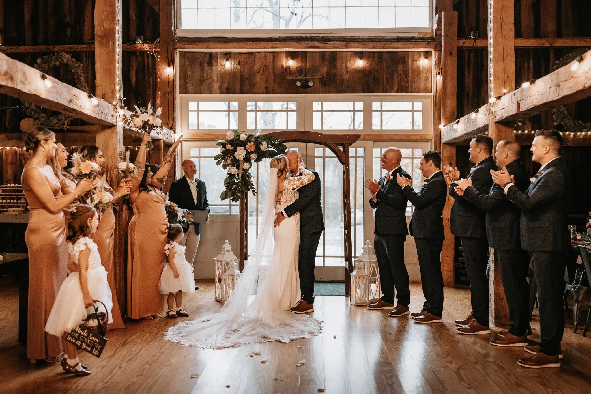 Victoria & Sam/Lockwood Photo & Film — The Barn at Powder Major's Farm