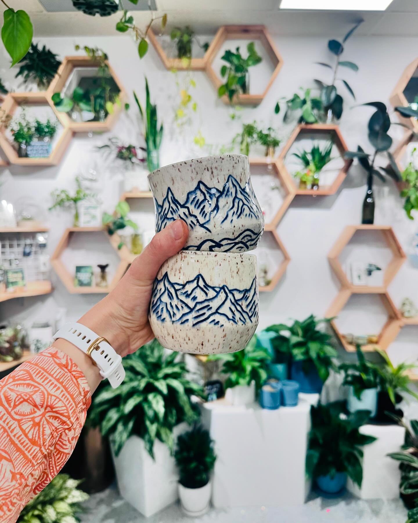 Excited to say that some of my pottery is now available for sale at the coolest store and studio in Juneau @the_pottery_jungle 🌿🌱

The pieces there now are either tumblers or plant pots, you decide!