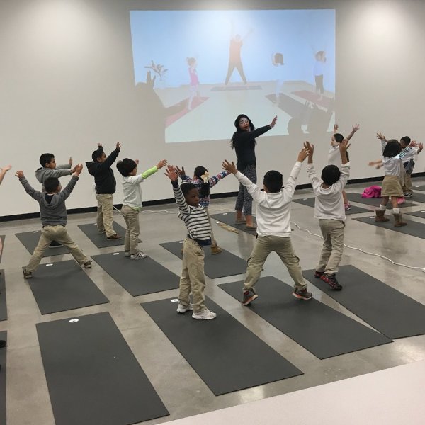 Yoga classes at Futuro Academy