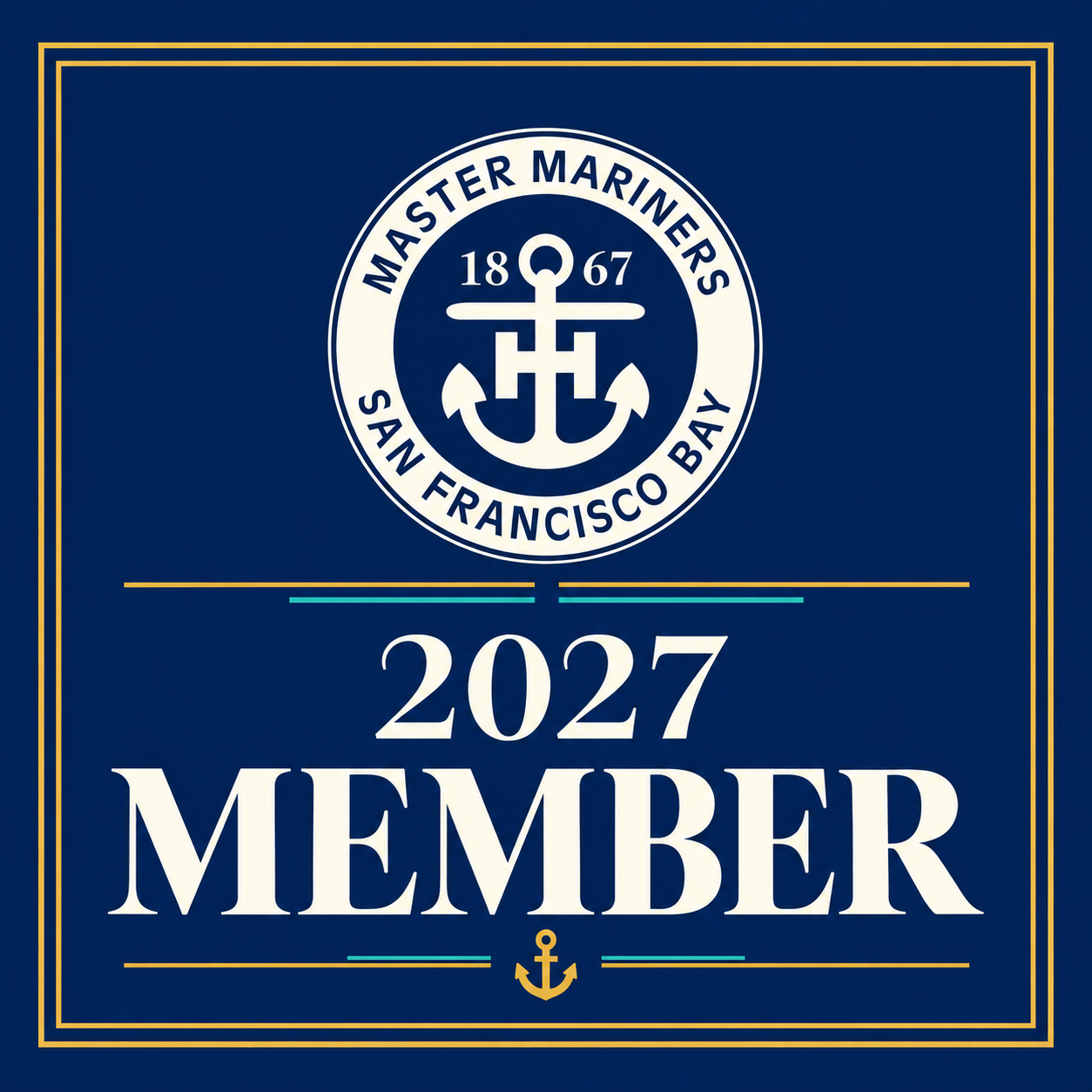 2027 Master Mariners Regular Membership