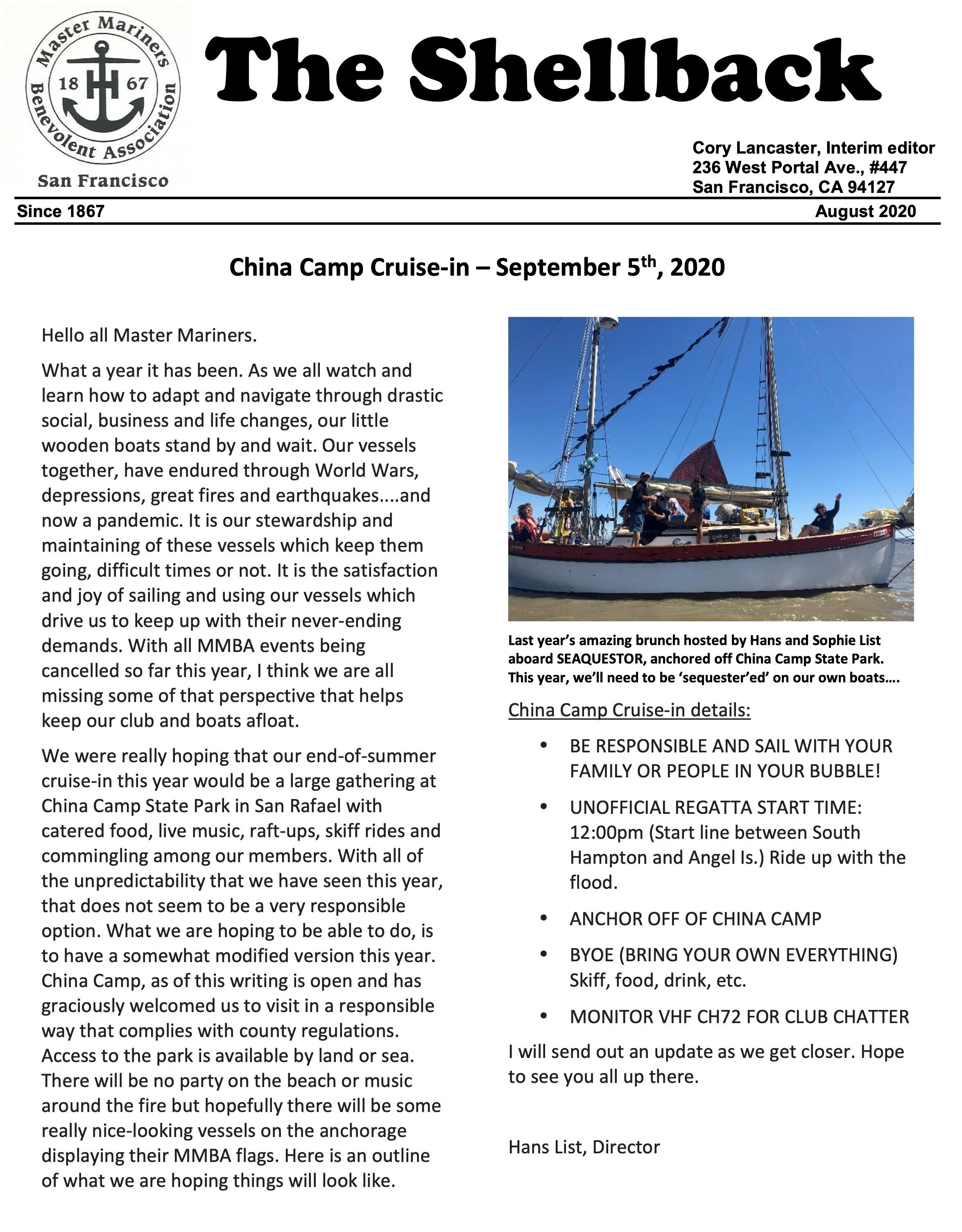 August Shellback Is Here!