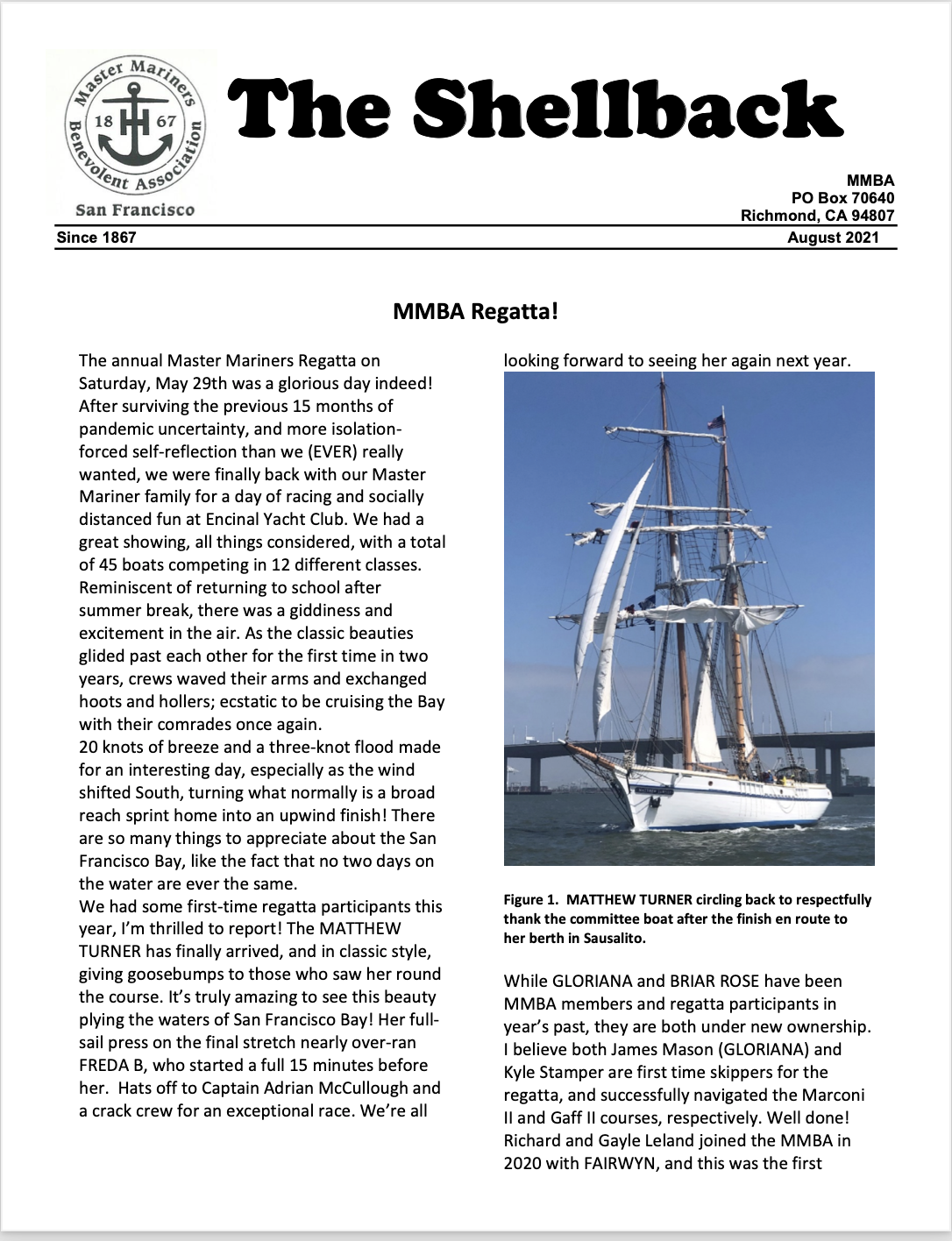 The August Shellback Is Here!