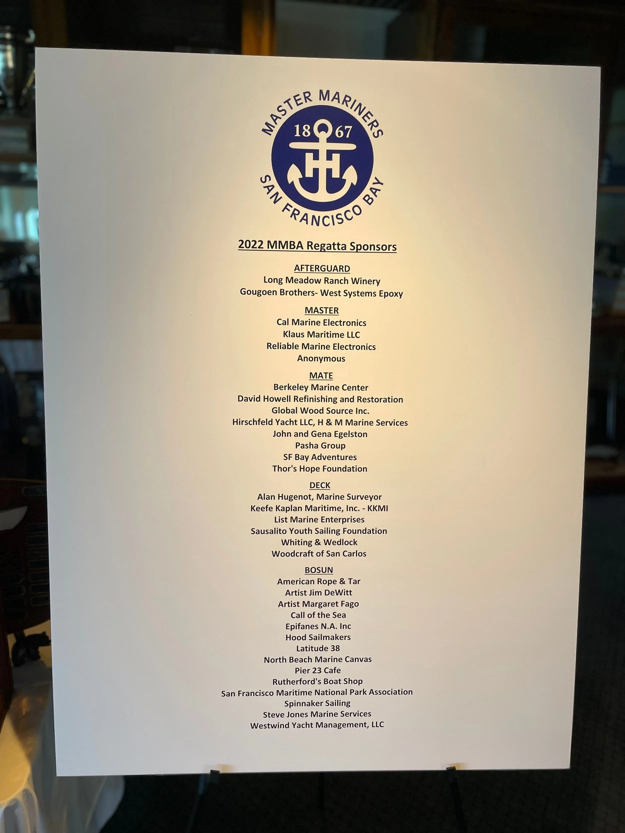 Photos — Master Mariners Benevolent Association