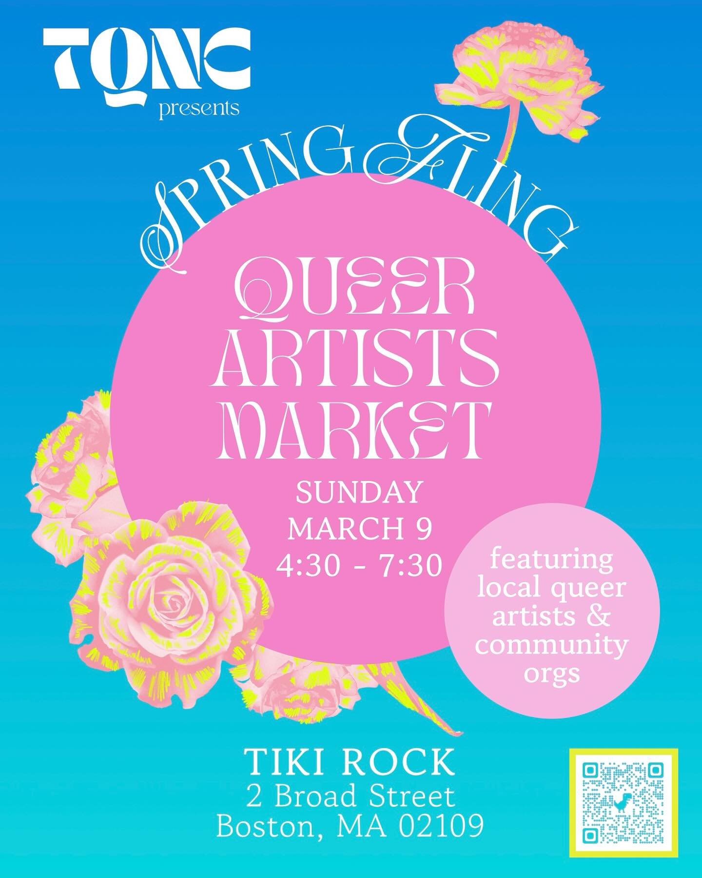 Hey folks! Join me at my first pop-up event of 2025 tomorrow, Sunday, March 9 at Tiki Rock on 2 Broad Street in Boston. This is my first time at the event but it feels like it’s going to be lots of fun!
The event runs from 4:30 - 7:30pm.
Host