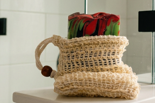 Sisal Fiber Soap Sack