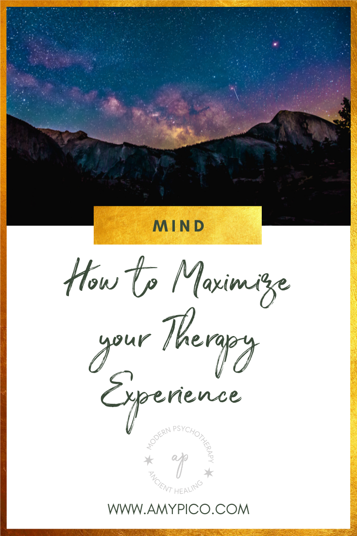 How to Maximize your Therapy Experience