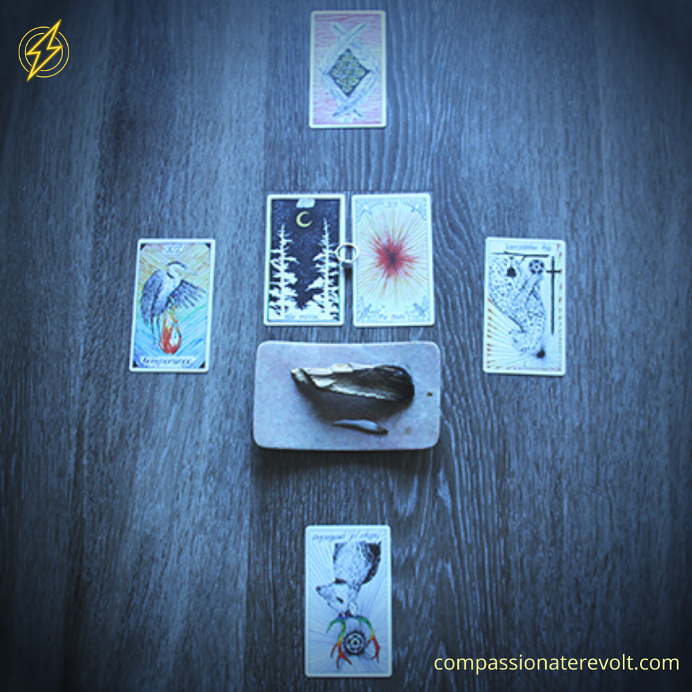 Ring of Fire Tarot Spread — Gather & Grow OC
