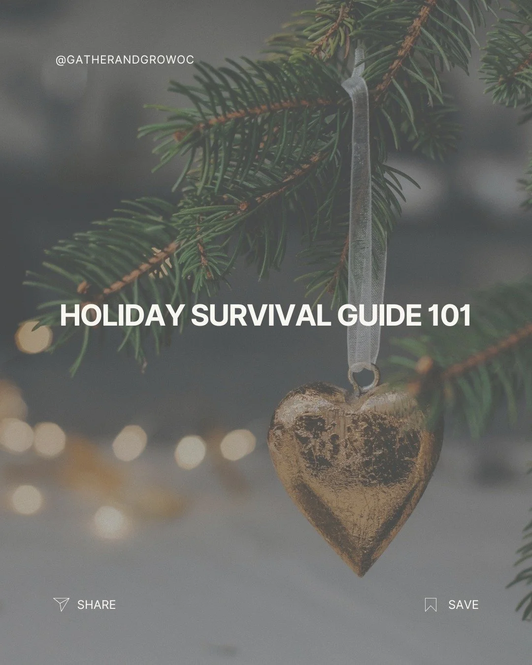 If the holidays feel &ldquo;a lot,&rdquo; you&rsquo;re not doing anything wrong.
This season tends to amplify everything &mdash; joy, stress, grief, complicated family dynamics, and identity-related stuff.

We posted a blog post with practical, gentl