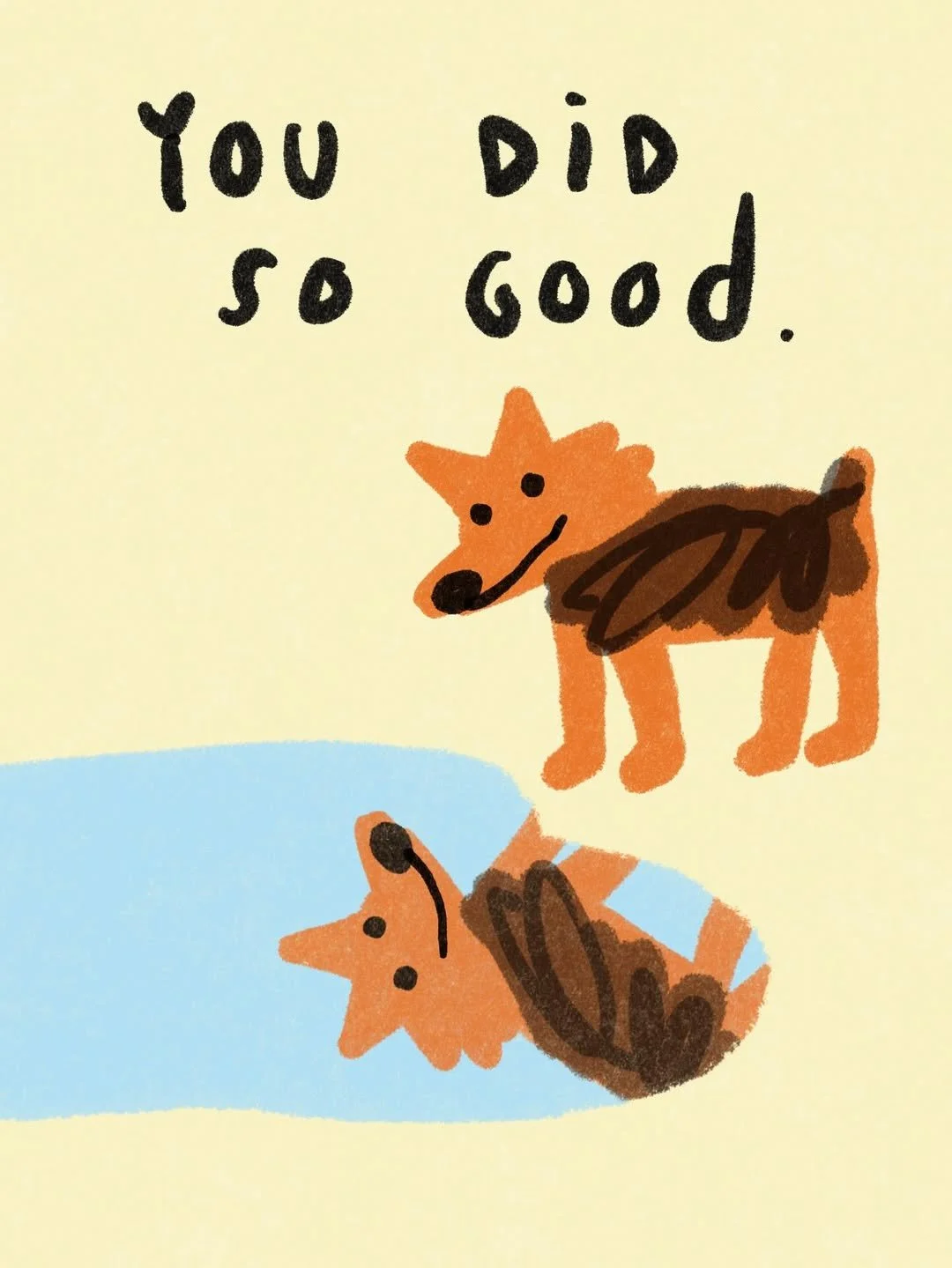 How you speak to yourself matters. 

You did so good. ❤️ 

Artist Credit: @andrecaceresg

Gather and Grow OC, GGOC, andrecaceresg, Mental Health Matters