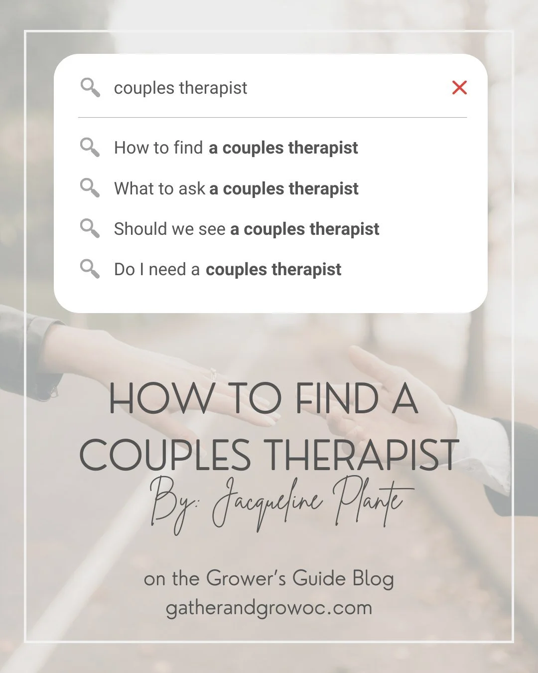 Our Co-Director @jacquelineplantetherapist put together a thoughtful and practical guide to help make the process feel a little less intimidating and a lot more approachable.

Whether you&rsquo;re looking to improve communication, rebuild connection,