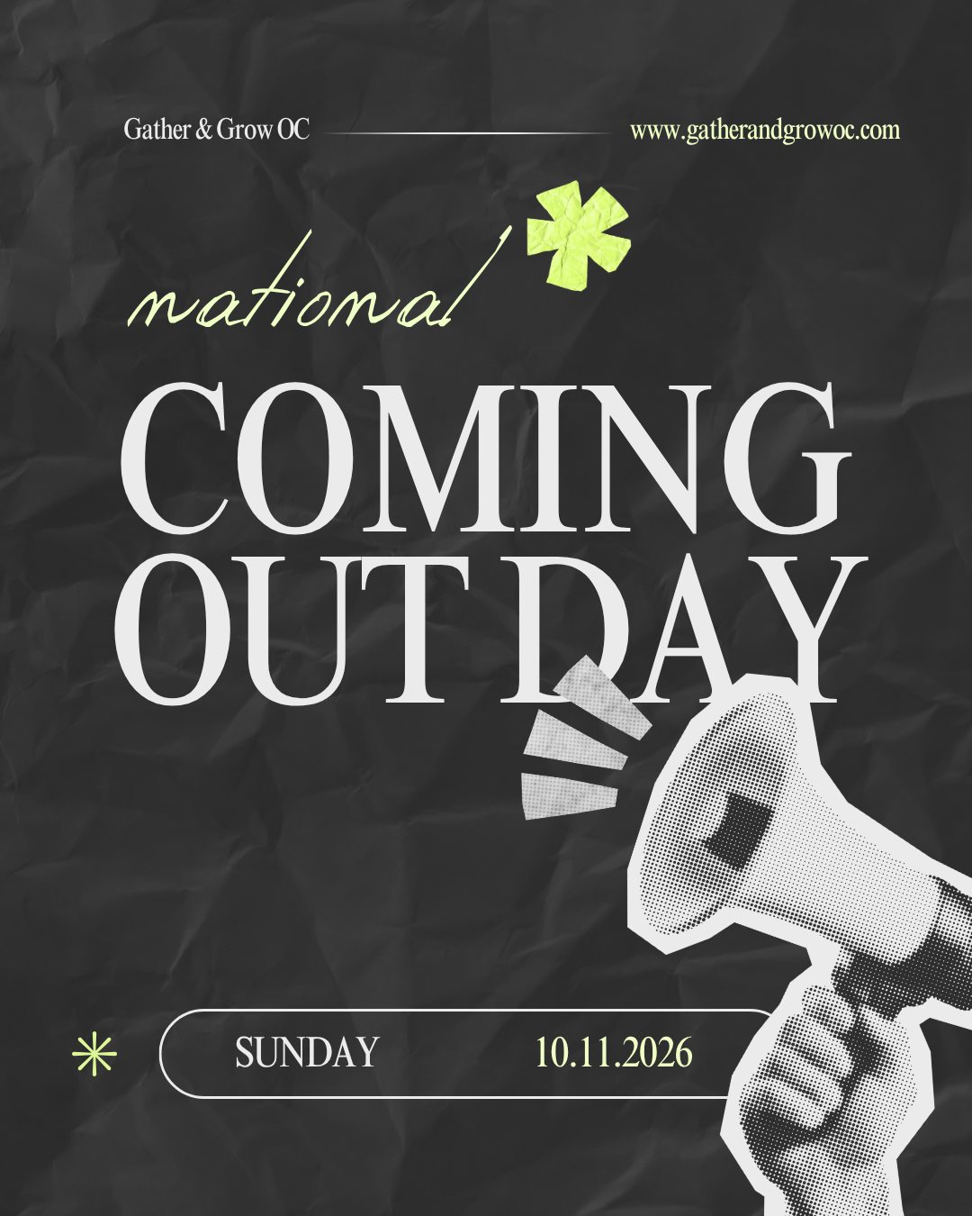 National Coming Out Day