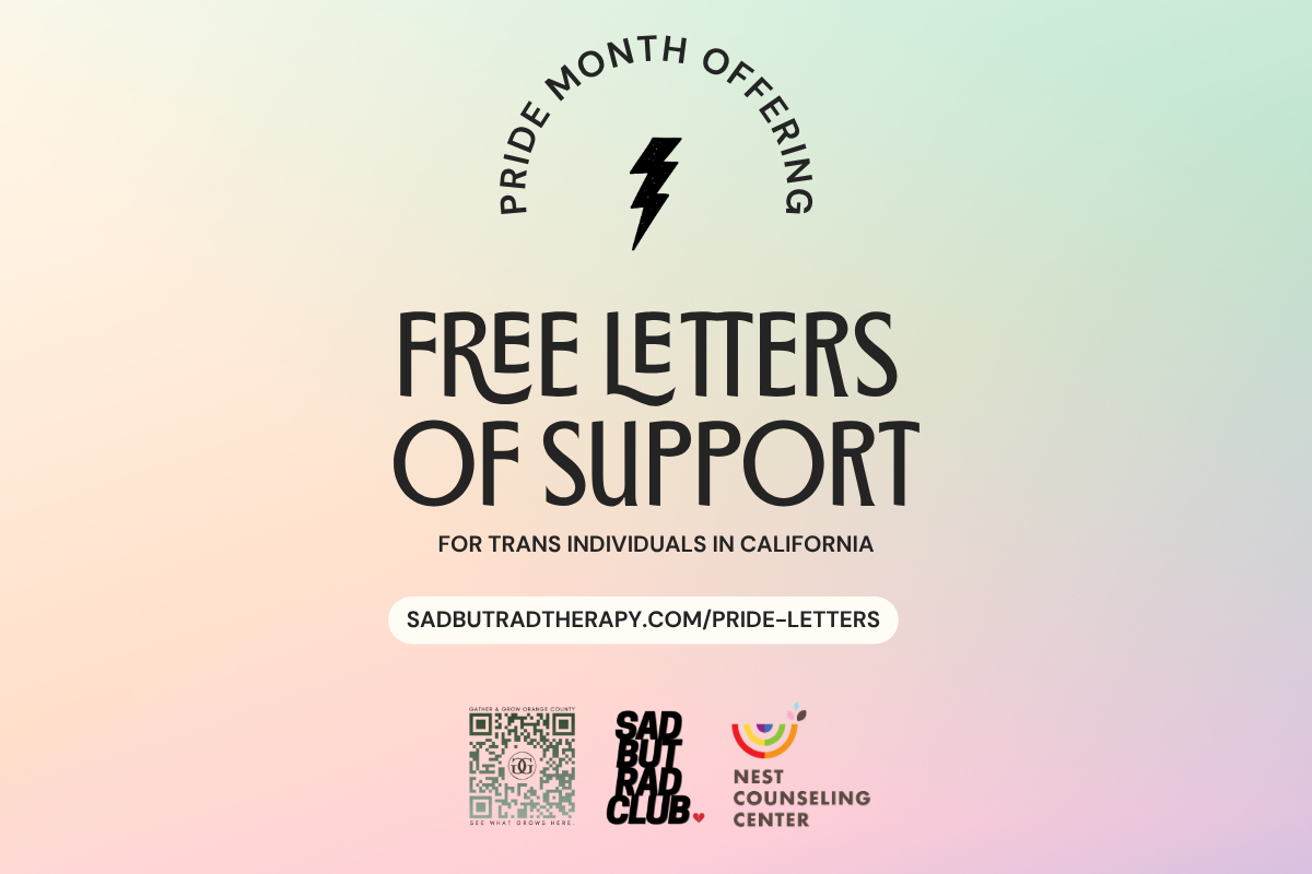 Free Letters of Support for Trans Individuals During Pride Month