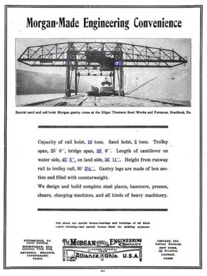 Morgan Crane advertisement