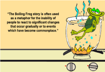 The Boiling Frog Parable