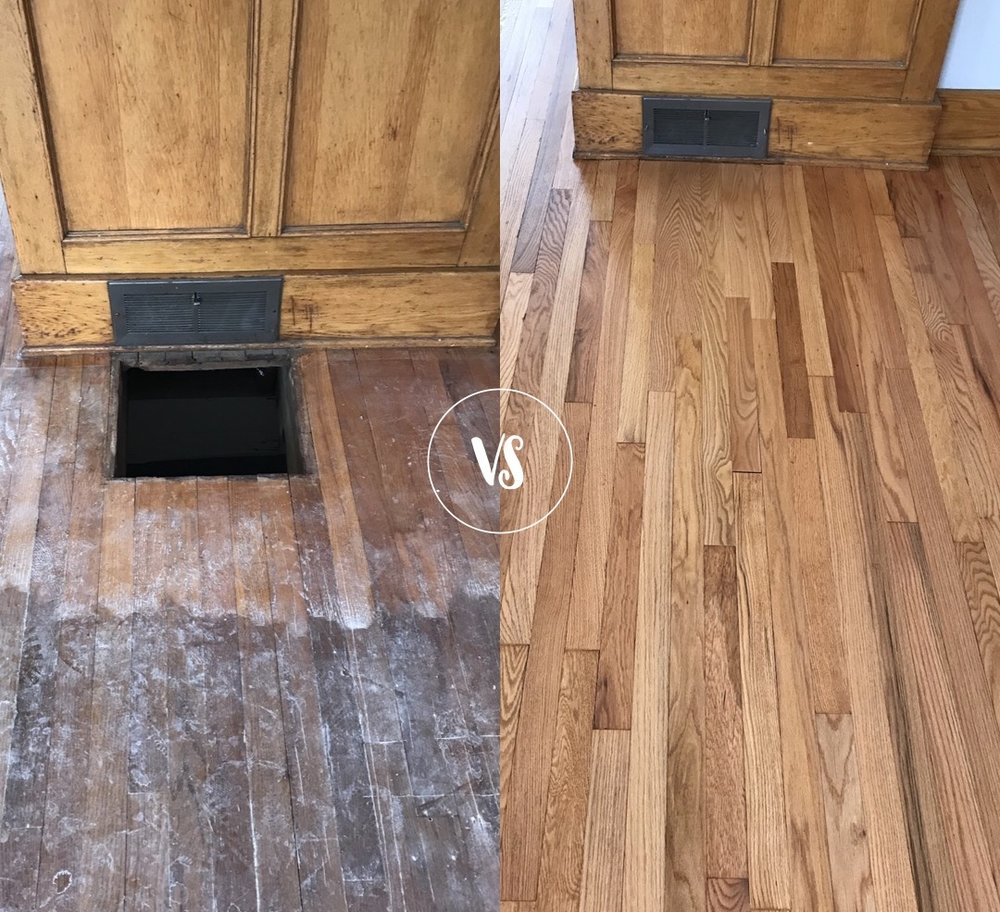 Wood Floor Restoration, Refinishing Damaged Hardwood Floors
