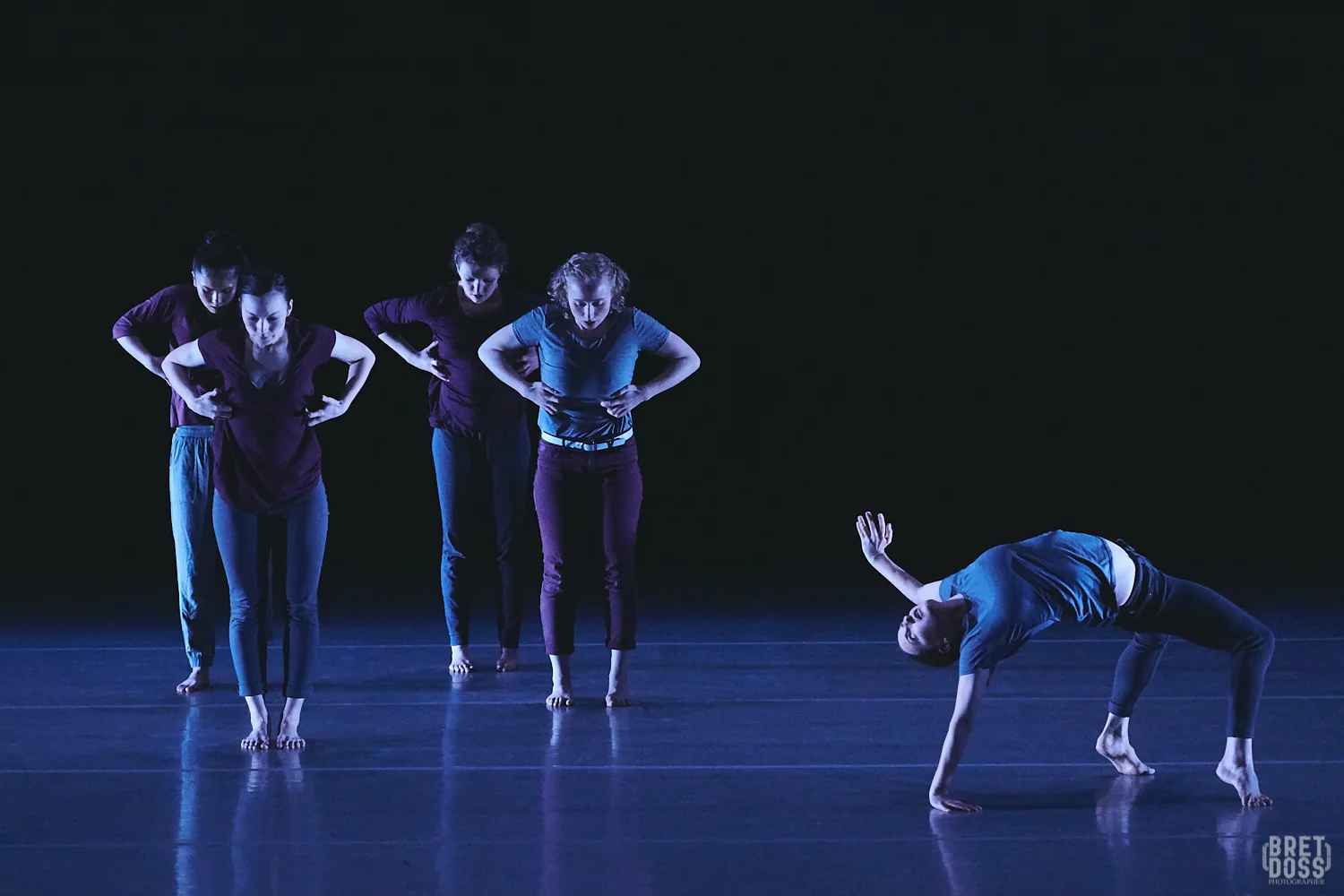 The Stone Dance Collective in Eva Stone’s A Series of Lies That Tell the Truth. Photo by Bret Doss.
