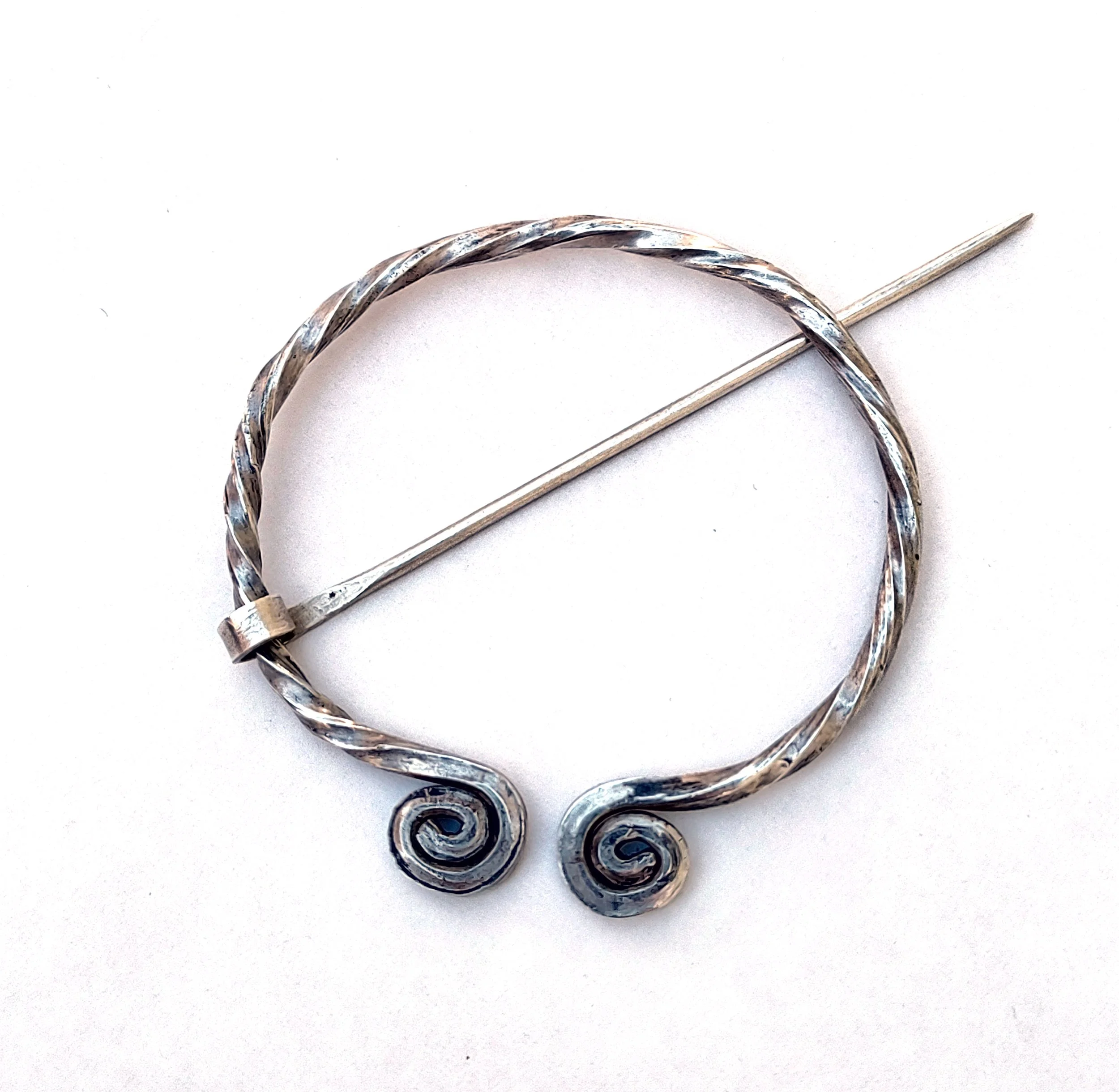 Silver Penannular Brooch