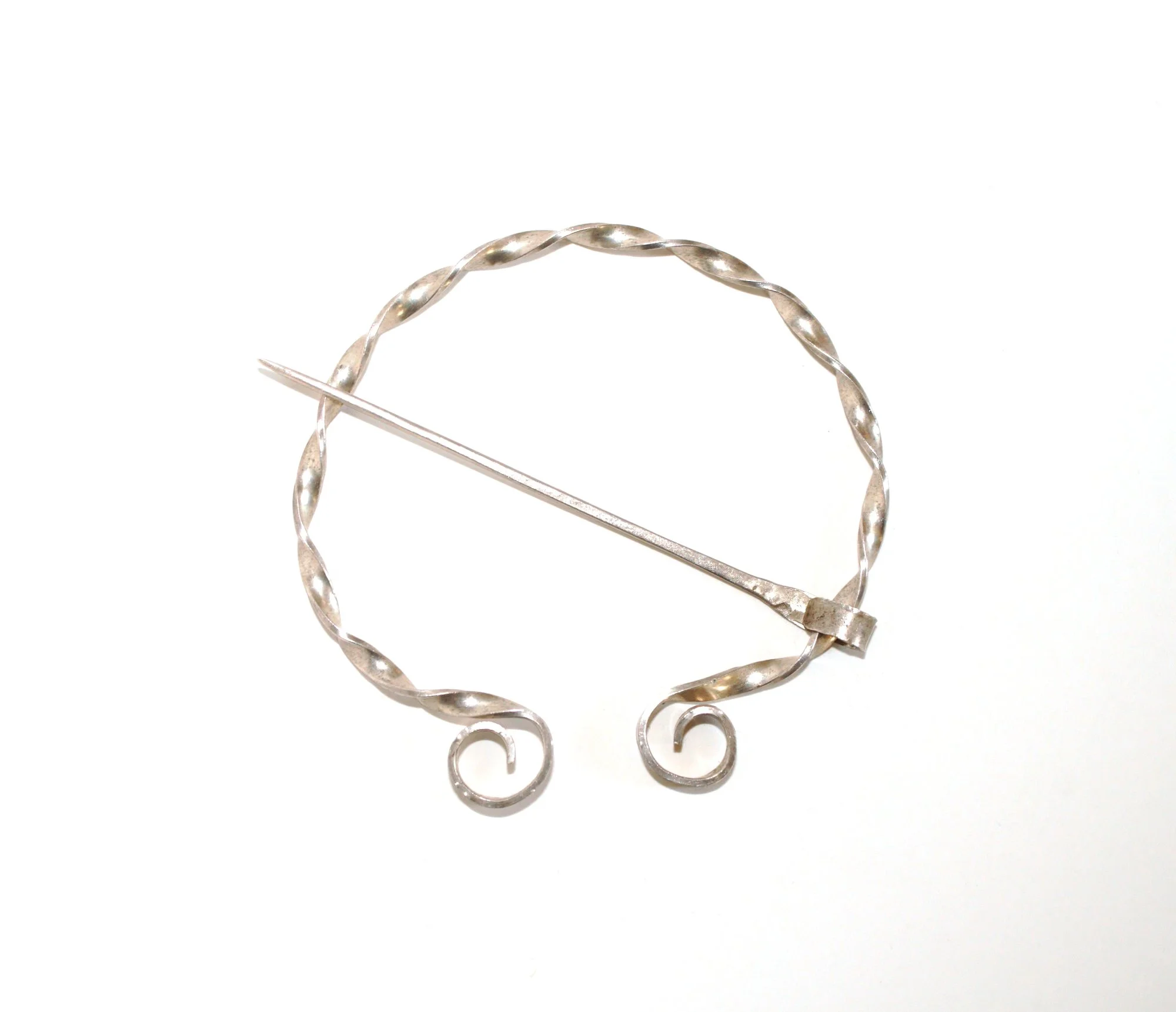 Silver Penannular Brooch