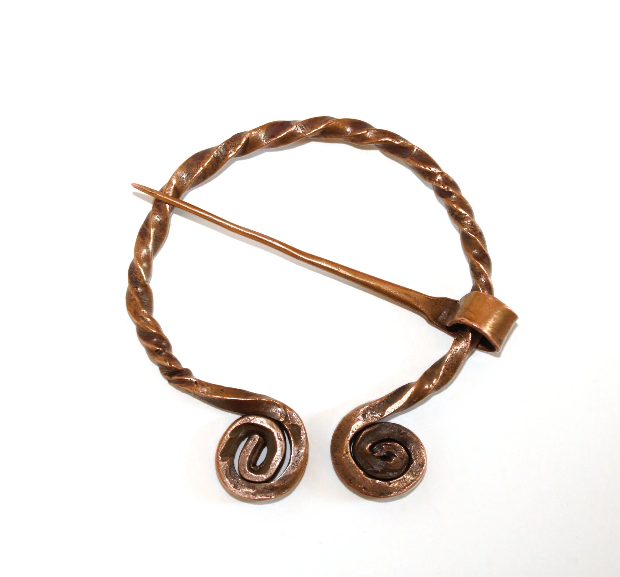 Copper Penannular Brooch