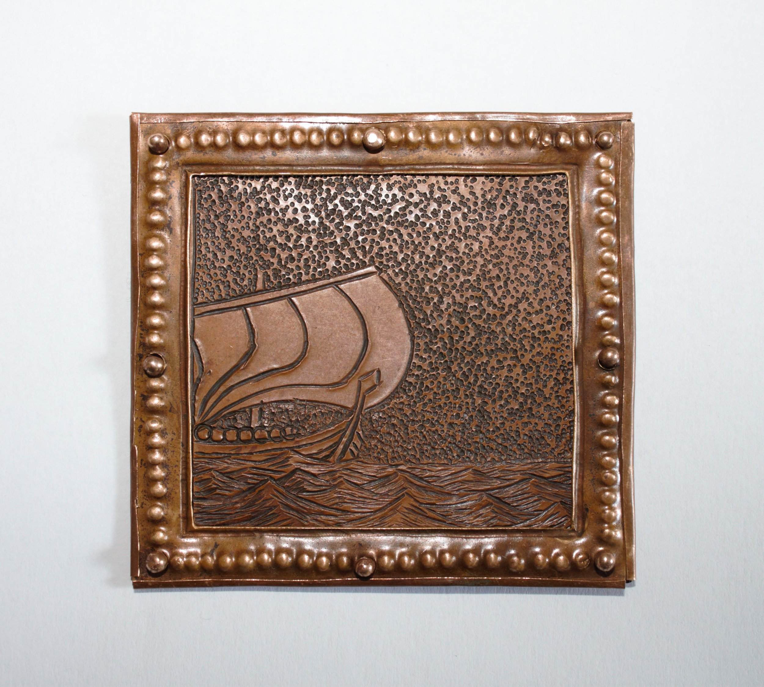 Framed Longboat Panel (A Ship to Cross the Sea of Suffering)