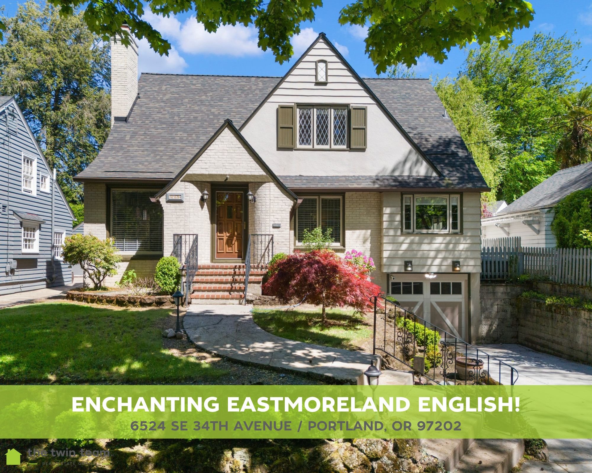 JUST LISTED!!
📍6524 SE 34th Avenue, Portland, OR 97202
🛏 3 Beds
🛁 2 Baths
📐 2907 Sq Ft
💰 $849,900

Enchanting English in one of Portland's most sought-after neighborhoods. Perched high above the street offering privacy &amp; treetop views; lovin