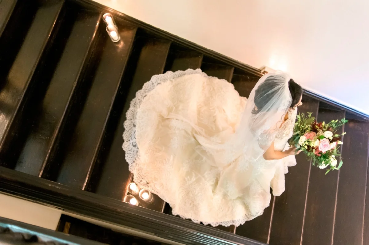 on my way to my wedding