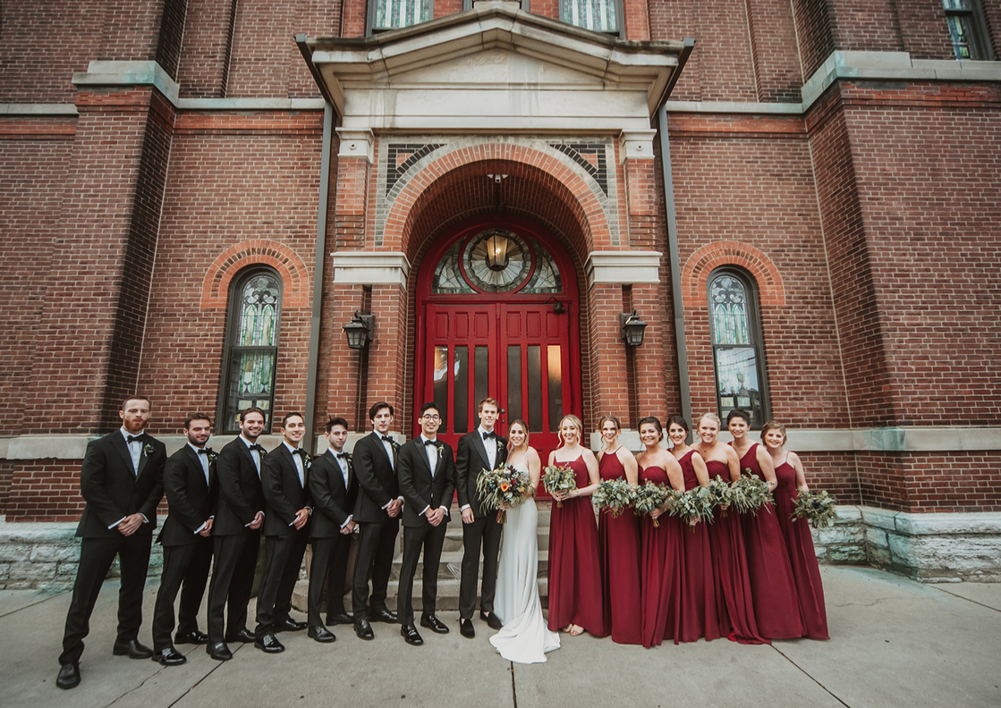 The Groomsmen &amp; Bridesmaid