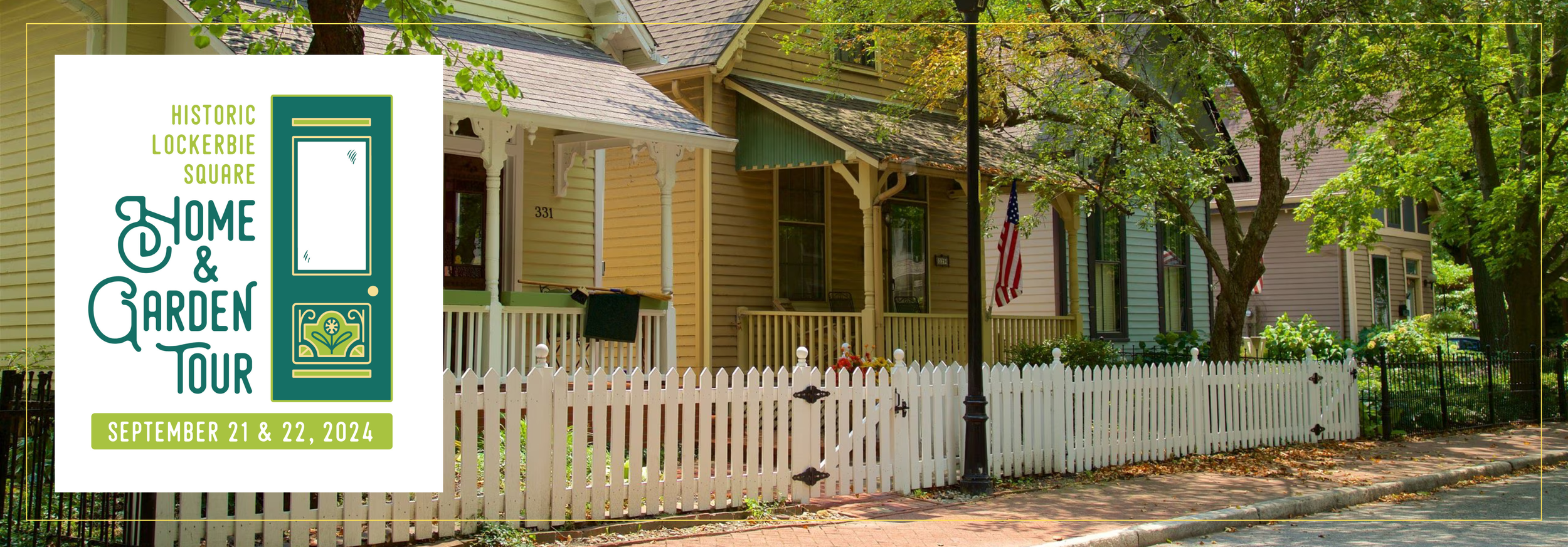 Historic Lockerbie Square Home and Garden Tour