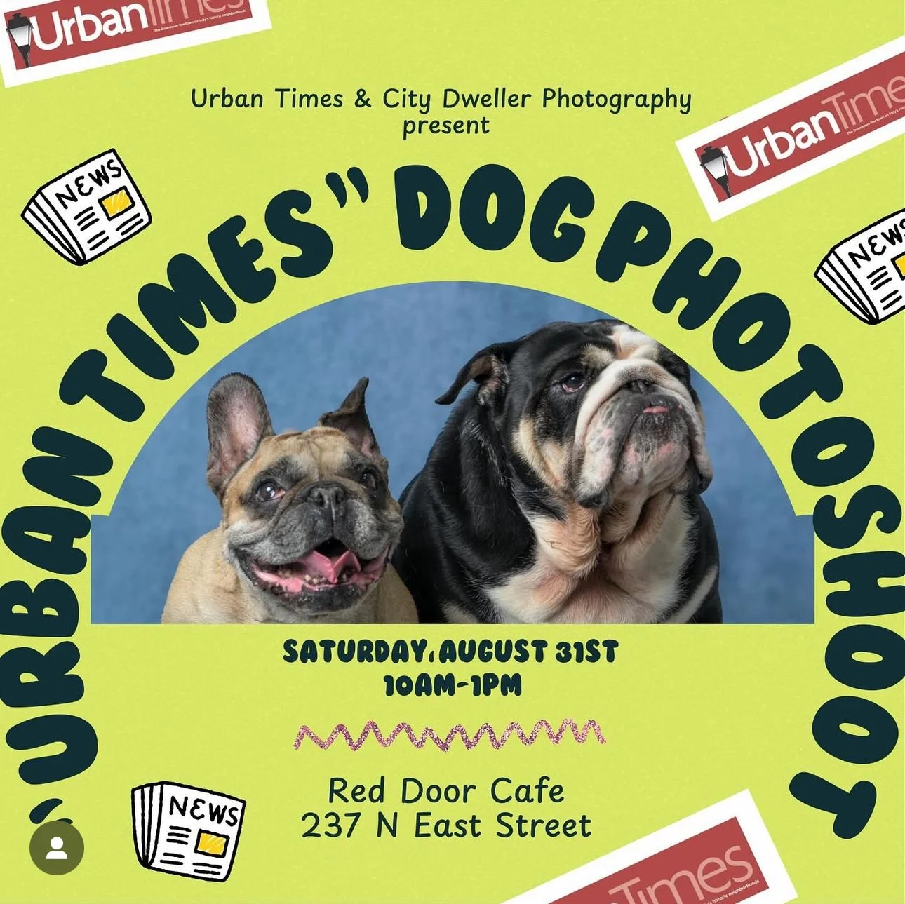 "Urban Times" Dog Photo Shoot
