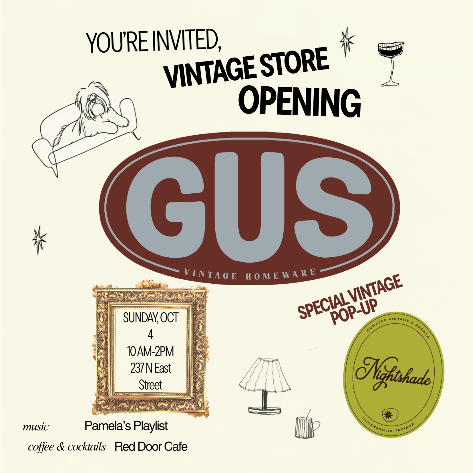Gus Vintage Opening