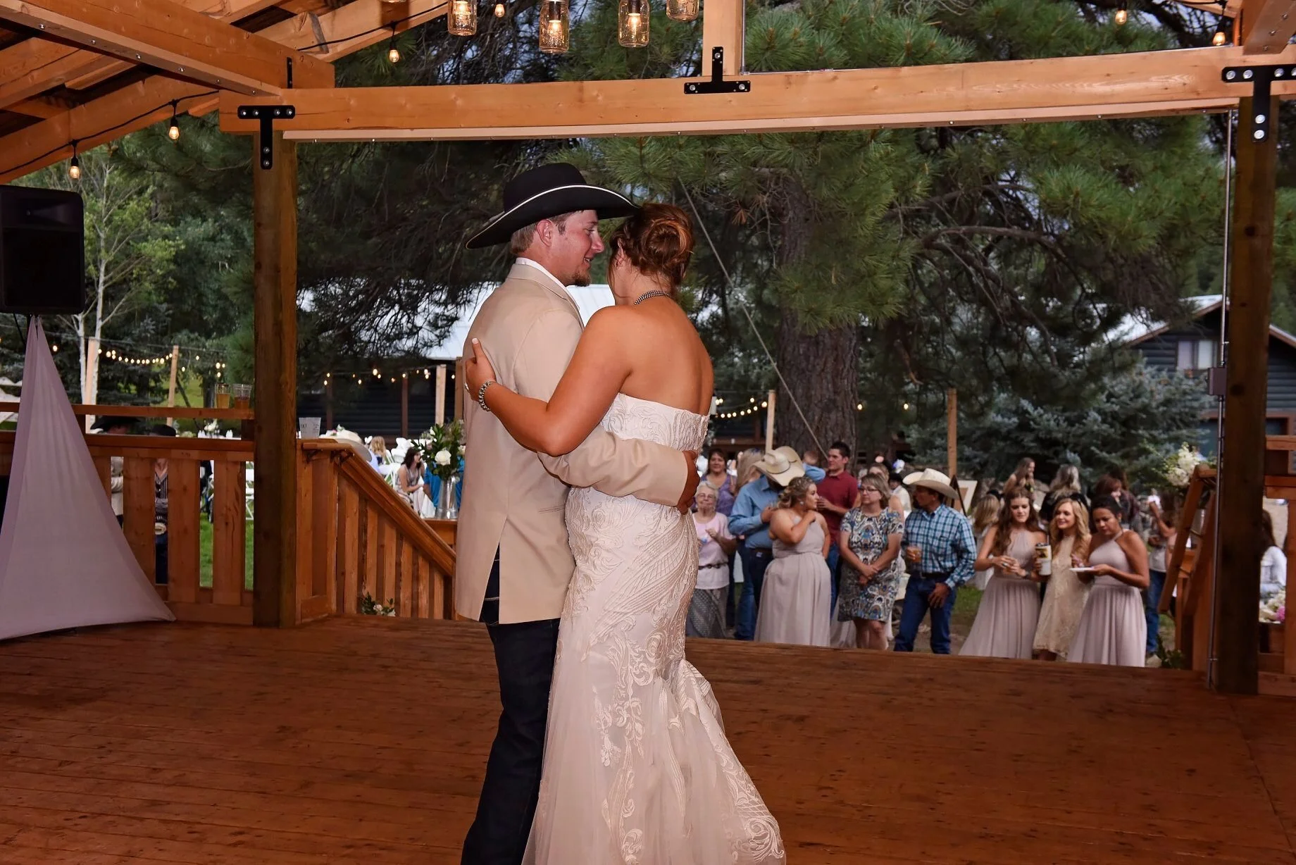 Wedding First Dance at Western Wedding