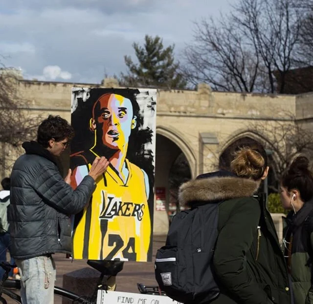 Kobe, not in a million years will your legacy be forgotten ❤️
.
.
.
.
@kobebryant @lakers #kobe #bryant #kobeday #bostonstreetart #bigsamspaints