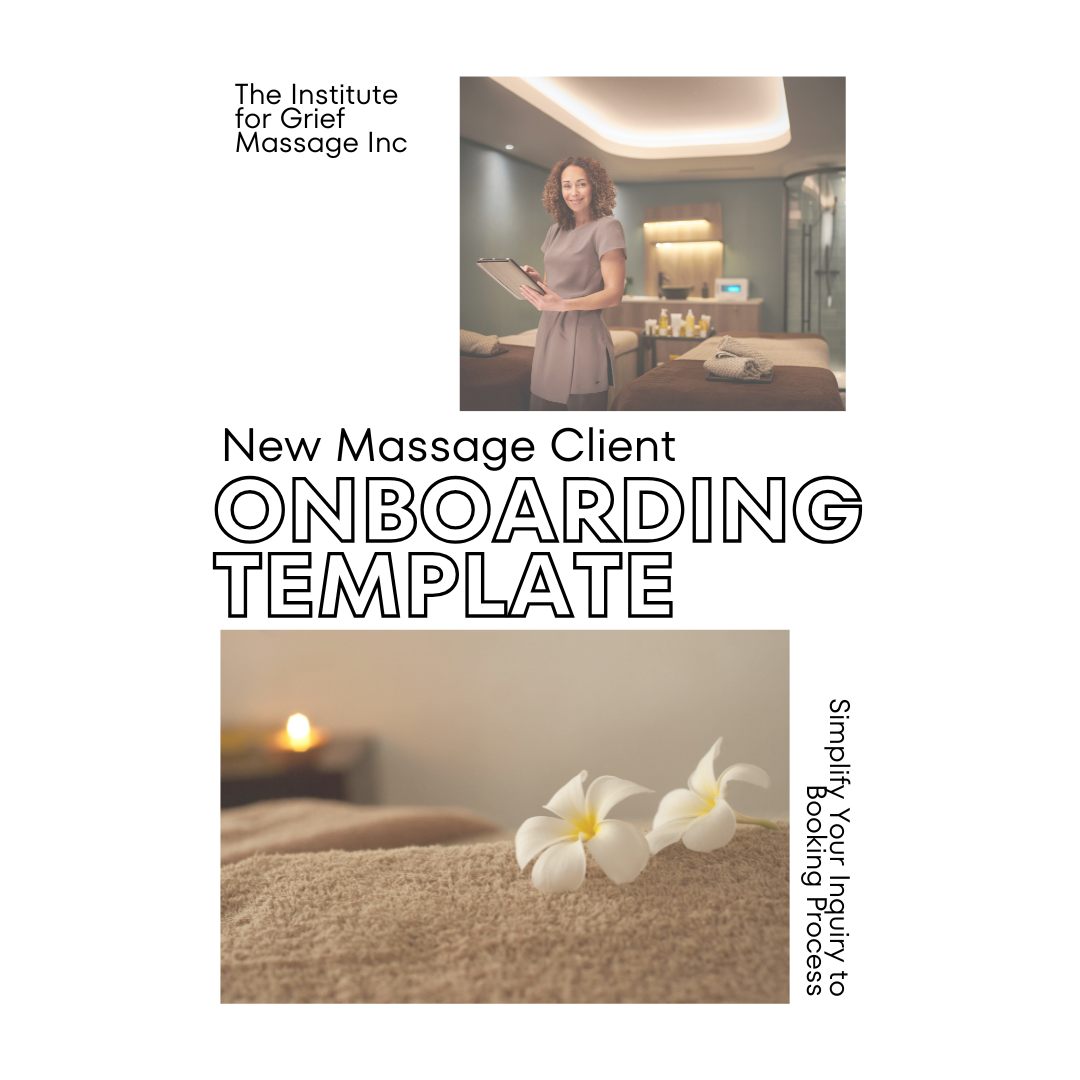 New Massage Client Onboarding Template